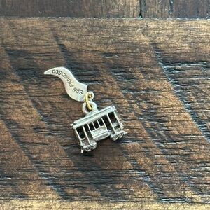 Sterling Silver San Francisco Cablecar Charm